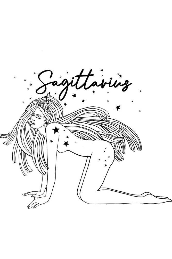 Cropped Sagittarius Tee